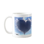 Love is in the Air: Heart Shaped Cloud: Wedding Mug