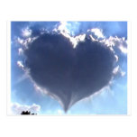 Love is in the Air: Heart Shaped Cloud: Wedding Post Cards