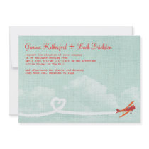Love Is In The Air Invitation