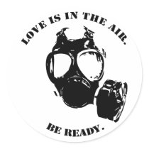 Love Is In The Air. Stickers