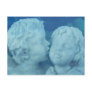 Love is in the Air, Vintage Stone Angels Kissing Post Cards