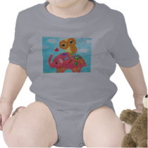 Love Is Like An Elephant Tee Shirts