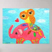 Love Is like The Elephant Posters