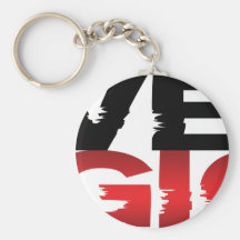 Love Is Logical Keychains