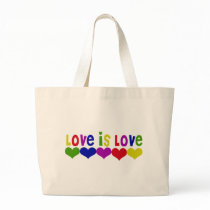 Love is Love Canvas Bags