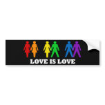 Love is Love Bumper Stickers