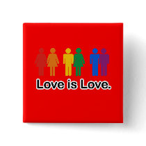 Love is Love. Buttons