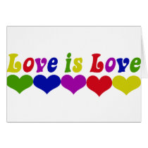 Love is Love Greeting Card