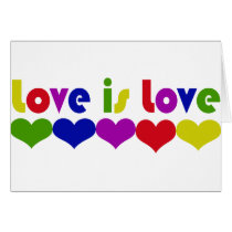 Love is Love Greeting Cards