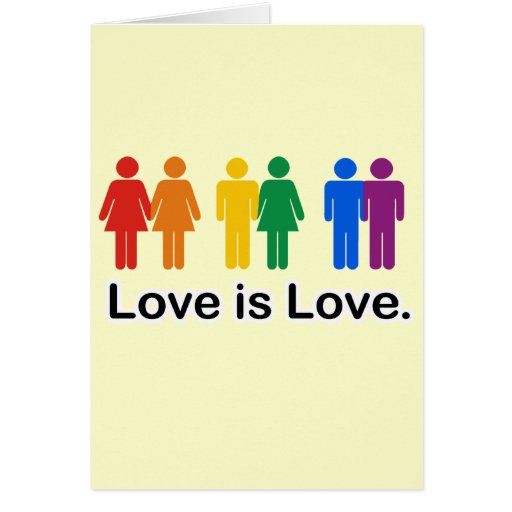 Love is Love Greeting Card