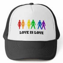 Love is Love Trucker Hat