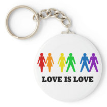 Love is Love Keychains