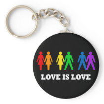 Love is Love Keychain