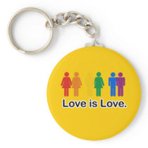 Love is Love. Keychain