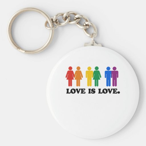 Love is Love Keychain