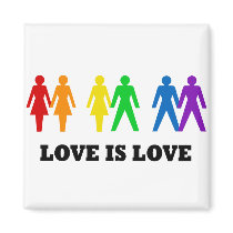 Love is Love Refrigerator Magnets