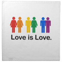 Love is Love. Cloth Napkin