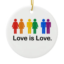 Love is Love Christmas Ornaments