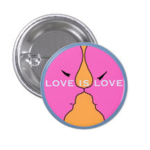 Love is Love Pinback Buttons