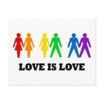 Love is Love Post Card