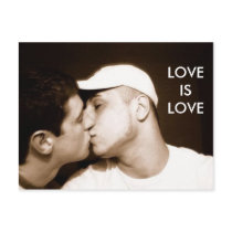 'Love Is Love' Postcard