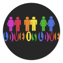 Love is Love Round Sticker