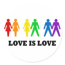 Love is Love Stickers