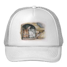 Love is... mesh hats
