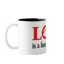 Love is mug