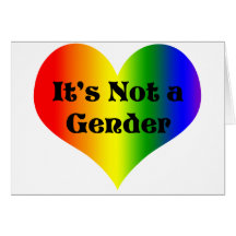 Love is Not a Gender Greeting Cards