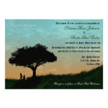Love is on the Horizon Wedding Invitation