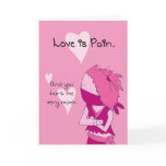 Love is Pain - Keiko card