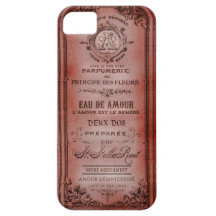Love Is the Cure Aged Red Vintage Medicine Bottle iPhone 5 Case