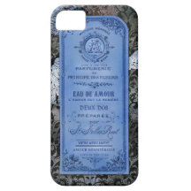 Love is the Cure Blue Vintage Medicine iPhone 5 Cover