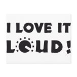 love it loud postcards