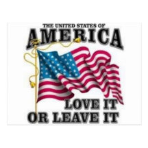 Love it or leave it post cards