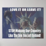 Love It Or Leave It Poster