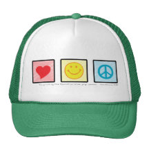 Love Joy Peace hat