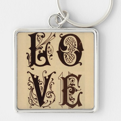 LOVE KEY CHAINS