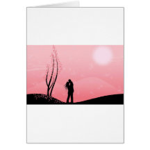 Love (Kissing) Greeting Card