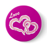 Love Kissing Hearts Pin