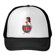 ╚»♪♥Love KPop Hot Bikini Girl-Trucker Hat♥♫«╝