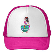 ╚»♪♥Love KPop Hot Bikini Girl-Trucker Hat♥♫«╝