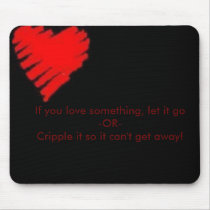 Love Law Mouse Pad