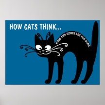 Love letter from my cat: cat etiquette poster