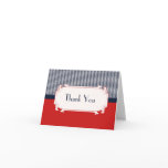 Love Letters Nautical Thank You Note