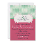 Love Letters Polka Dot Wedding Invitations