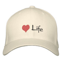 Love Life Embroidered Baseball Caps