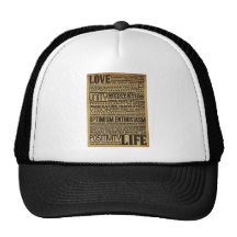 'Love Life' Inspiring & Motivating Products Mesh Hats