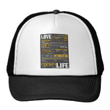 'Love Life' Inspiring & Motivating Products Hats